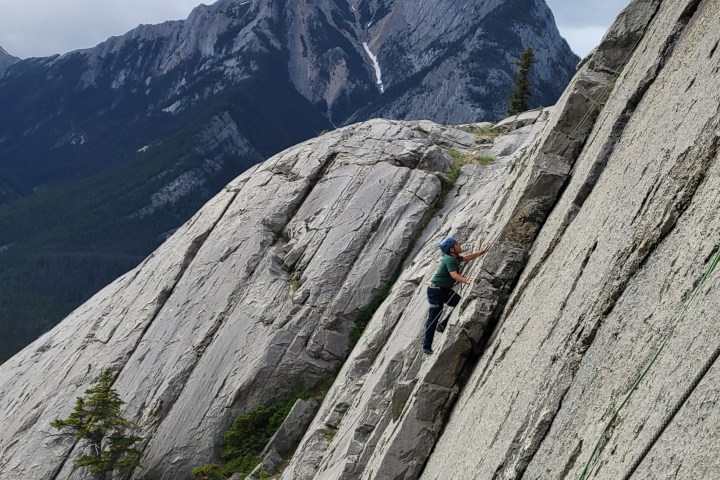 a rock on the side of a mountain